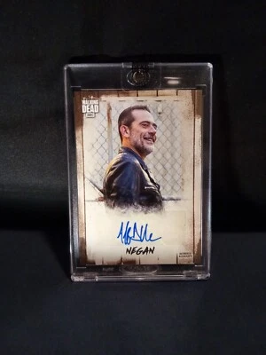 2018 TOPPS WALKING DEAD JEFFREY DEAN MORGAN NEGAN AUTOGRAPH FACTORY SEALED/79 - Image 1 of 4