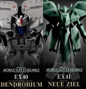 BANDAI GUNDAM MOBILE SUIT ENSEMBLE EX40 EX41 Figure Dendrobium & Neue Ziel F/S - Picture 1 of 20