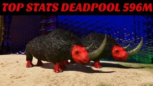 🔥ARK Survival Ascended PvE PC/XBOX/PS5 Top Stats Woolly Rhino Deadpool🔥 ASA - Picture 1 of 4