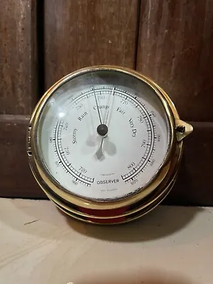 Nautical Original Vintage Compensated Observator Barometer Made In Germany • 420.24$