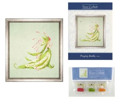 Nora Corbett Mirabilia Cross Stitch PATTERN EMBELLISH PK Praying Mantis NC314