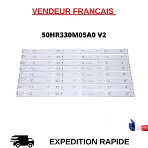 TOT_50D2700 50HR330M05A0 V2 4C-LB500T-YH2 KIT 8 BARRES LED - Imagen 1 de 2