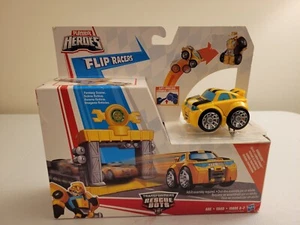 Playskool Heroes Transformers Rescue Bots Bumblebee Quick Launch garage - Picture 1 of 8