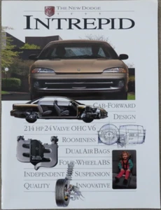 1995 Dodge Intrepid USA Hochglanz Prospekt Brochure, 32 Seiten - Bild 1 von 4