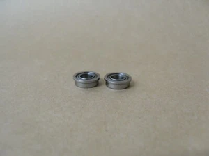 (Qty 2) SFR166-ZZ FLANGED BALL BEARING - Picture 1 of 2