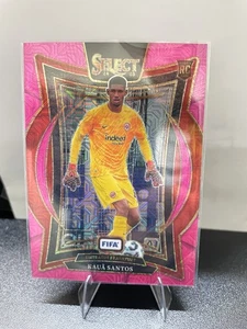 Kaua Santos 2024-25 Panini Select FIFA Terrace Pink Prizm RC 174/299 #33 - Picture 1 of 2