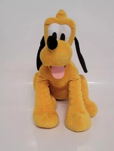 Disney Junior Pluto Plush Dog 15" Stuffed Animal Soft Toy with Collar - Picture 1 of 4