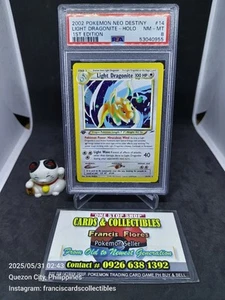 Pokemon Card - PSA 8: LIGHT DRAGONITE #14 - HOLO (NEO DESTINY / 1ST EDITION) - Picture 1 of 8