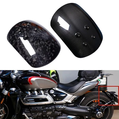 1x Guardabarros trasero Cubierta Abrazadera Guardabarros para Triumph Rocket 3 2020-2021 Foto 1 de 4