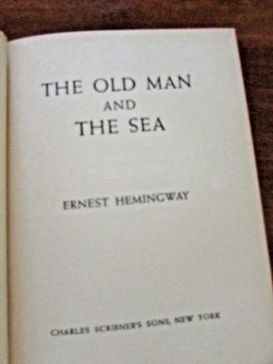 Hemingway, Ernest - The Old Man and the Sea / 1952 / 1st edition HC Foto 1 de 4