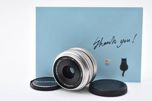 [ Almost Unused ] OLYMPUS M.ZUIKO DIGITAL 17mm F1.8 Silver M4/3 mount From JAPAN - Picture 1 of 24