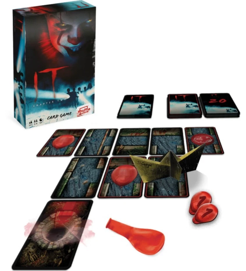 IT Chapter Two Card Game by Shuffle / Cartamundi Horror Movie
