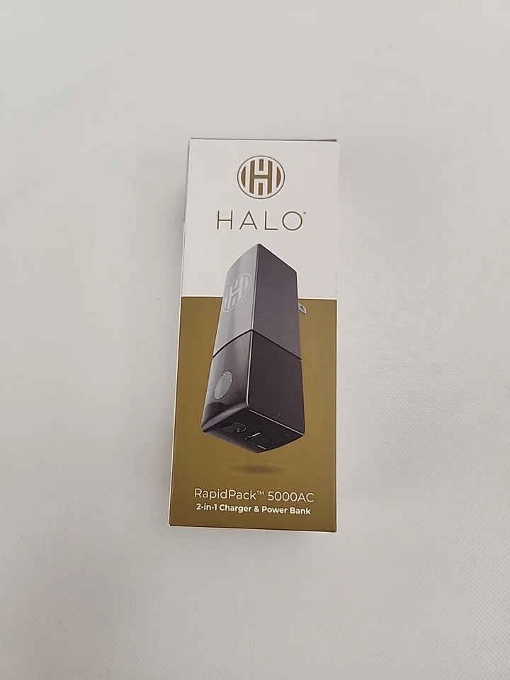 Halo RapidPack 5000AC 2-in-1 Charger and Power Bank Paw Prints