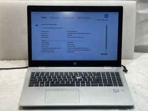 HP ProBook 650 G5 Intel core i5-8265U @1.60GHz 16GB Laptop No Computer hdd - Zdjęcie 1 z 3