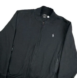 Polo Ralph Lauren Jacket Mens Medium Full Zip Bomber Jacket Preppy Classiccore - Picture 1 of 12