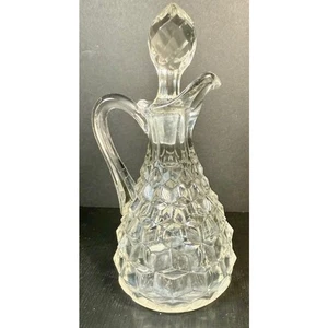 American Fostoria Cruet w/Stopper 7" - Picture 1 of 4