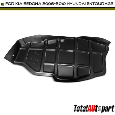Plastic Engine Splash Shield for Kia Sedona Hyundai Entourage 3.5L 3.8L Driver - Image 1 of 4