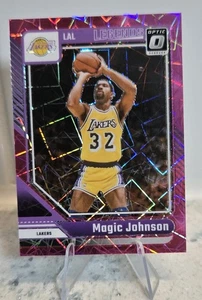 2024-25 Panini Donruss Optic Basketball Magic Johnson Pink Velocity /79 Lakers - Picture 1 of 2