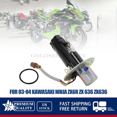 NUEVO conjunto de bomba de combustible 49040-1081 para Kawasaki Ninja ZX6R ZX 636 ZX636 2003-2004 Foto 1 de 4
