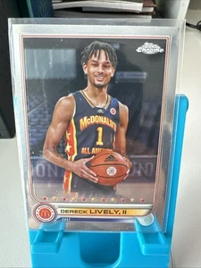 2022 Topps Chrome McDonald's All American - Dereck Lively #2 Refractor (RC) - Picture 1 of 2