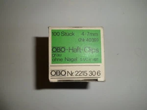 OBO 2215306 *100 piezas* *Sin clavos* *NUEVO DE LOTE ANTIGUO* - Imagen 1 de 3