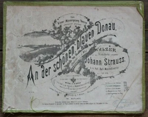Partition musicale JOHANN STRAUSS / An der schönen blauen Donau OP314 C.S.19.216 - Picture 1 of 4
