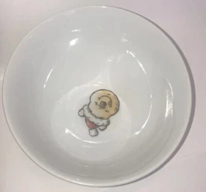 DISNEY WINNIE THE POOH & Friends Christmas Cereal Dessert Bowl - Ceramic - NEW - Picture 1 of 2