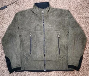 Vintage Arcteryx Polartec Fleece Full Zip Jacket Women’s XL Forest Green - Picture 1 of 15