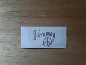 Jimmy Bowskill Autograph Soap Bars Dogs Ears Music Canadian Blues Guitarist - Picture 1 of 4