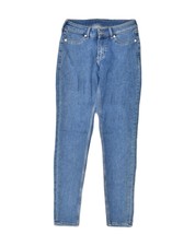 CHEAP MONDAY Mens Skinny Jeans XS W28 L30 Blue Cotton UZ05