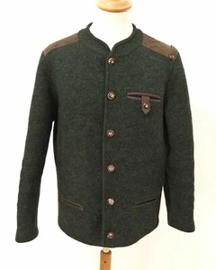 Trachten Walkjacke Grösse M Herren Landhaus Schurwolle Vintage N333 - Bild 1 von 3