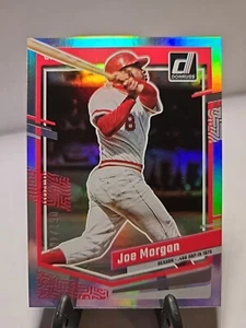 2023 Donruss #219 Joe Morgan Stat Line Obp #061/400 Cincinnati Reds 090324 - Picture 1 of 6