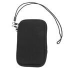 Compact Neoprene Cell Phone Sleeve Zippered Travel Pouch for