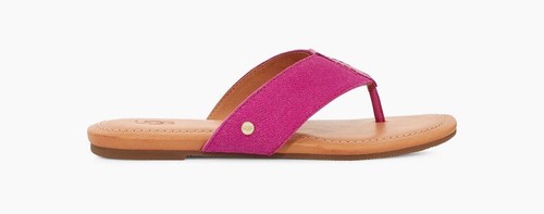 SANDALO INFRADITO INFRADITO UGG CAREY SCAMOSCIATO IN ROSA FRUTTO DEL DRAGO TAGLIA 9 NUOVO SENZA ETICHETTE