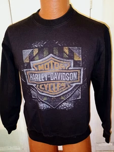 Harley Davidson Maryville TN Men's Medium Black Pullover Sweatshirt. - Picture 1 of 3