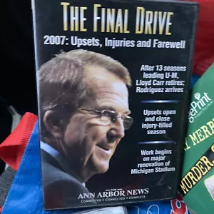 The Final Drive 2007: Upsets, Injuries and Farewell (DVD) UofM Football B36 - Picture 1 of 2