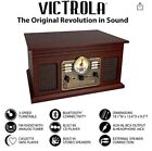 Victrola 6 In 1 Nostalgic Bluetooth Turntable   Espresso Vta 200B Esp