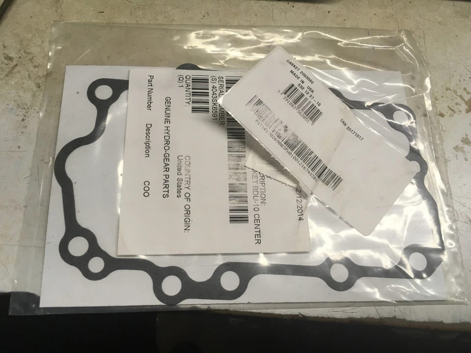 HG-2003060 HYDRO GEAR CENTER SECTION GASKET AYP CRAFTSMAN HUSQVARNA TRANSMISSION - Image 1 of 1