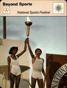 1977-79 Sportscaster Series 61 Multi-Sport Oversize Card #6106 National Sports