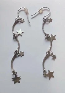 Pendientes colgantes de gancho de ducha Silver Star de 2,5 - Imagen 1 de 1