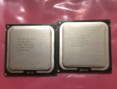 * MATCHED PAIR * Intel Xeon L5410 Quad Core CPU Processor (2.33GHz,12MB) SLBBS - Image 1 of 2
