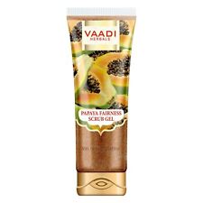 Gel exfoliante Vaadi Herbals Papaya Fairness con miel y azafrán, 110 g,...