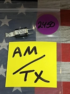 Rc Crystal: TRANSMITTER AM / CH#90/75.990 PreOwned USA Shipped - Image 1 of 4