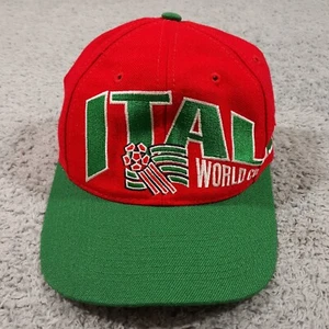 Vintage Apex One Italia Italy 1994 World Cup Hat Cap USA Soccer Snapback - Picture 1 of 9