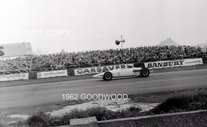 FORMULA JUNIOR 1962 GOODWOOD 35MM PHOTOGRAPH NEGATIVE - Picture 1 of 2