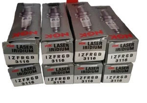 8x NGK Laser Iridium Zündkerze IZFR6B (3116) - Bild 1 von 1