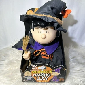 Peanuts LUCY  With Witch Costume Plays Peanuts Theme **No Dancing ** - Picture 1 of 7