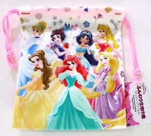 Bolso con cordón de princesa Disney bolsa de 6" x 7" Ariel Bell Jazmín y más - Imagen 1 de 1