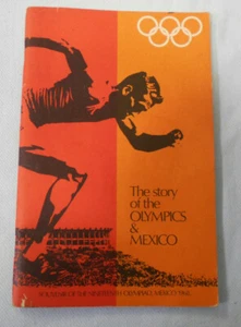 #D270. 1968 STORY OF OLYMPICS & MEXICO BOOKLET - NO STICKERS - Picture 1 of 3