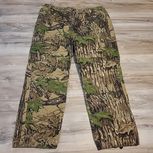 Wall Camo Pants Men 2XL Realtree Hunting Outdoor Y2K Jeans Vintage Made In USA - Picture 1 of 9